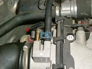  Throttle cable removal