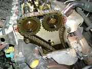  Top chain cover removed