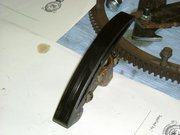  Lower tensioner pad scoring