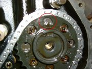  Intermediate sprocket timing mark