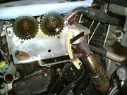  Top tensioner pad temp fitted