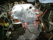  Top chain cover bolted