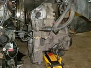  Gearbox on trolley jack