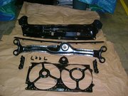  Front panel parts powder coated