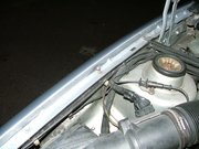 Lower drivers side bolt location - again, rusty washers not needed.