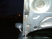 Drivers side upper bolt location.