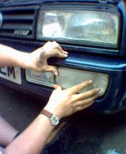 Push indicator back in