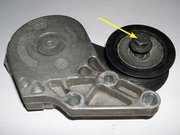 Tensioner pulley bolt