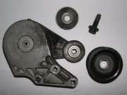 Tensioner in pieces